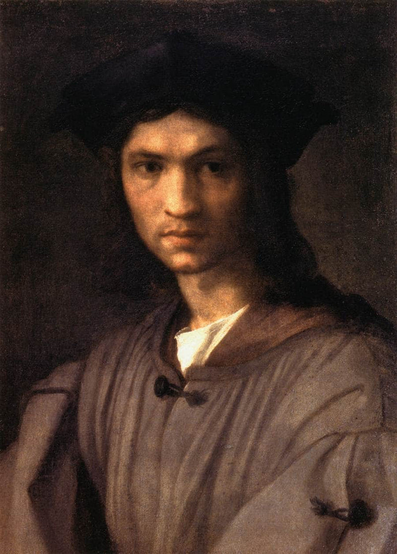 Portrait of Baccio Bandinelli by Andrea del Sarto — Oil Painting Reproduction