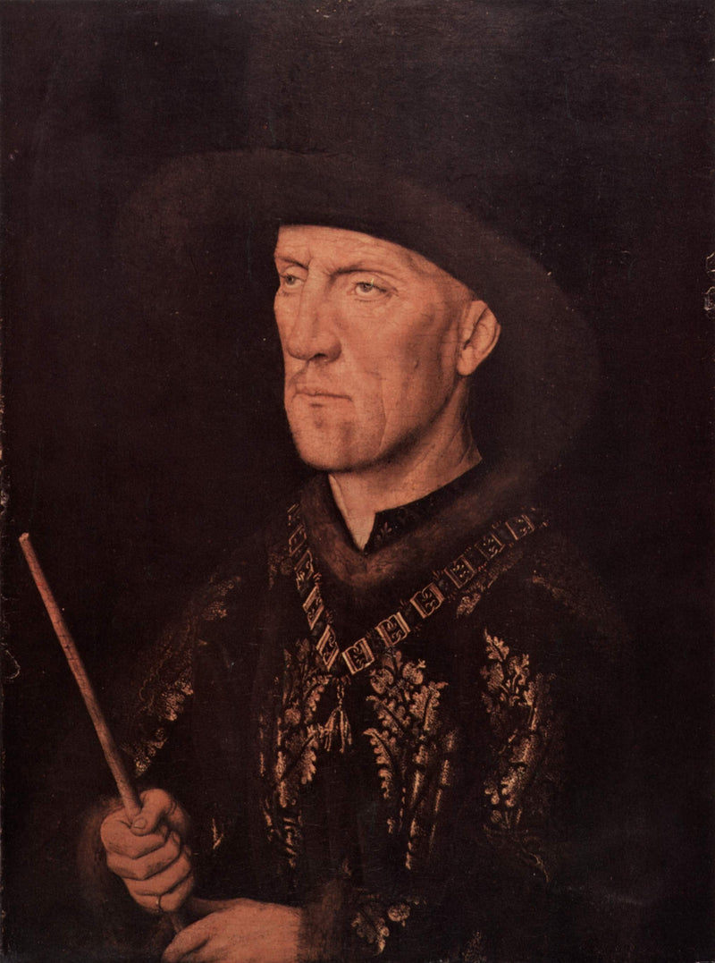 Portrait of Baudouin de Lannoy by Jan van Eyck — Oil Painting Reproduction