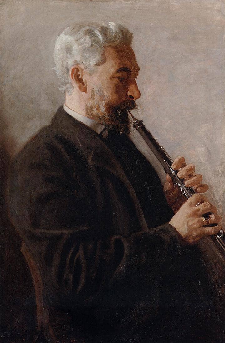 Portrait of Benjamin Sharp by Thomas Eakins — Oil Painting Reproduction
