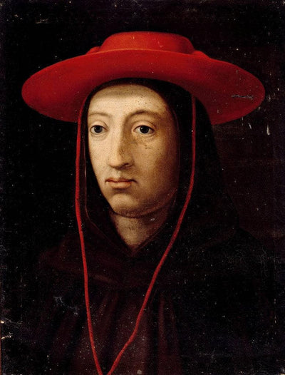 Portrait of Bernardo degli Uberti in dining room