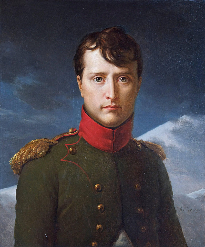 Portrait of Bonaparte, First Consul by François Gérard — Oil Painting Reproduction