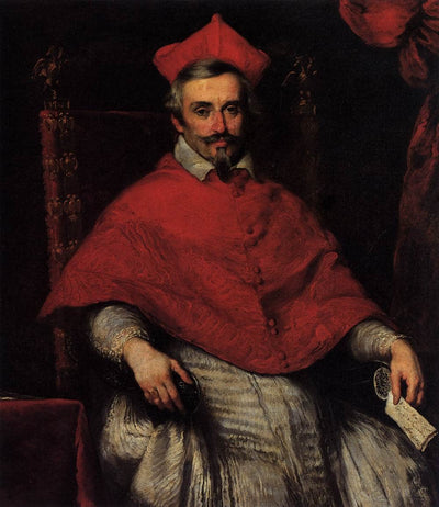 Portrait of Cardinal Federico Cornaro in home office