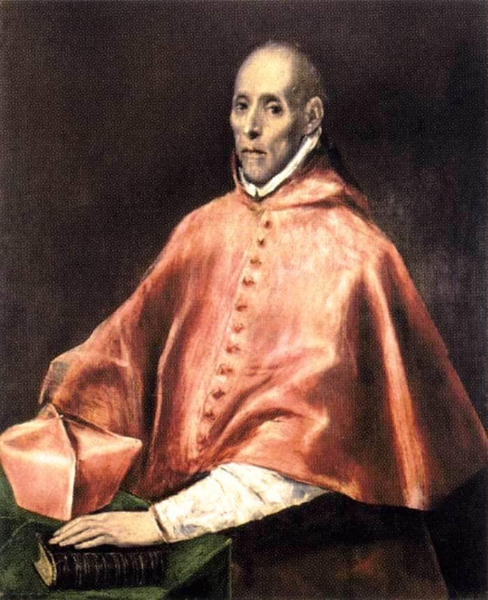 Portrait of Cardinal Tavera by El Greco — Oil Painting Reproduction