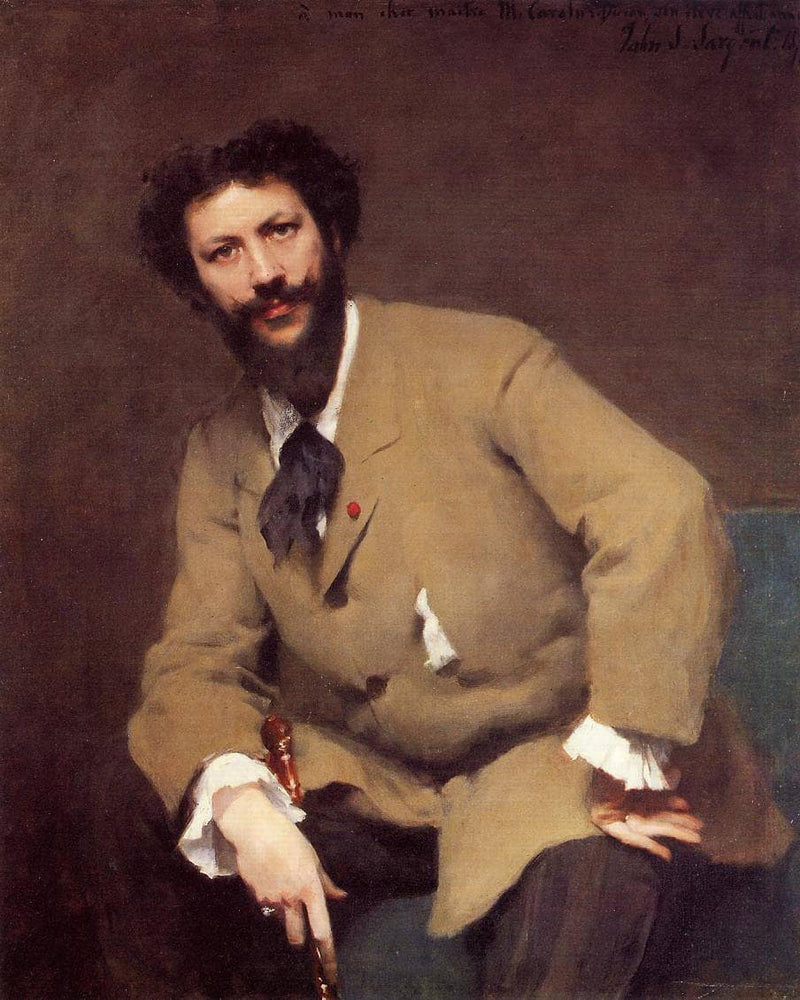 Portrait of Carolus-Duran by John Singer Sargent — Oil Painting Reproduction