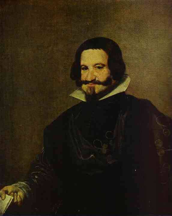 Portrait of Caspar de Guzman, Count of Olivares, Prime Minister of Philip IV by Diego Velazquez — Oil Painting Reproduction