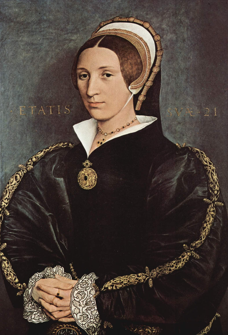 Portrait of Catarina Howard by Hans Holbein the Younger — Oil Painting Reproduction