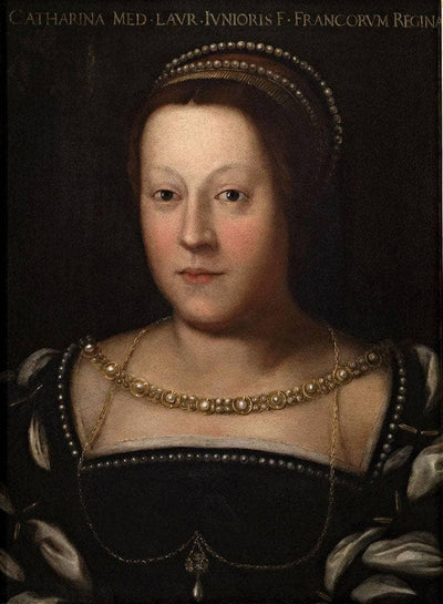 Portrait of Catherine de' Medici in master bedroom