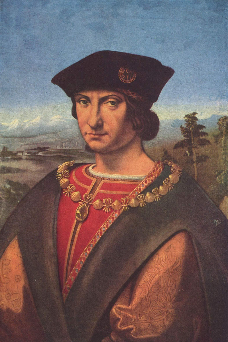 Portrait of Charles d'Amboise by Andrea Solario — Oil Painting Reproduction