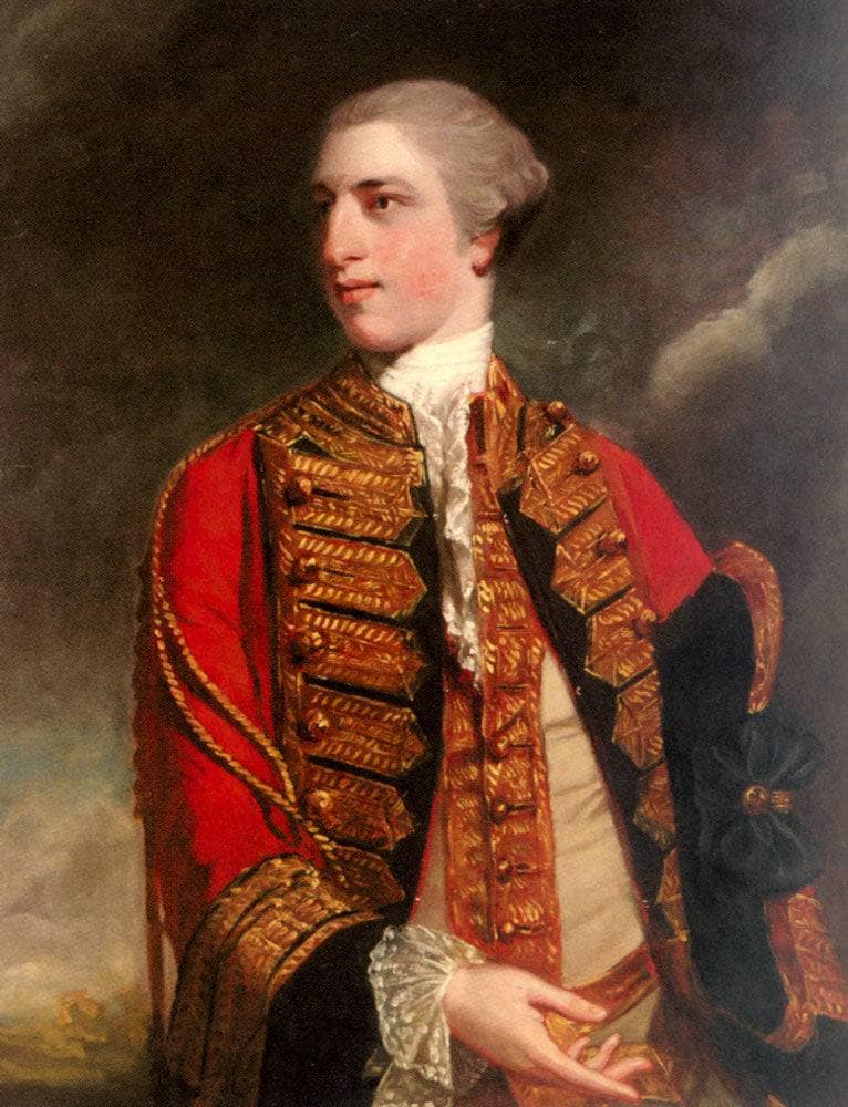 Portrait of Charles Fitzroy, 1st Baron Southampton by Joshua Reynolds — Oil Painting Reproduction