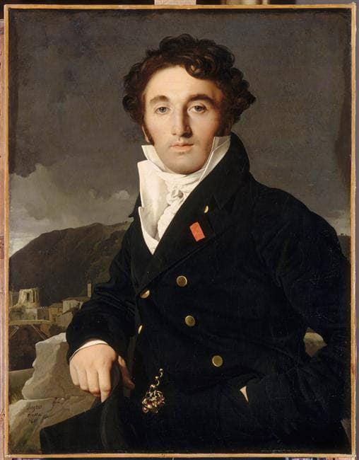 Portrait of Charles-Joseph-Laurent Cordier by Jean Auguste Dominique Ingres — Oil Painting Reproduction
