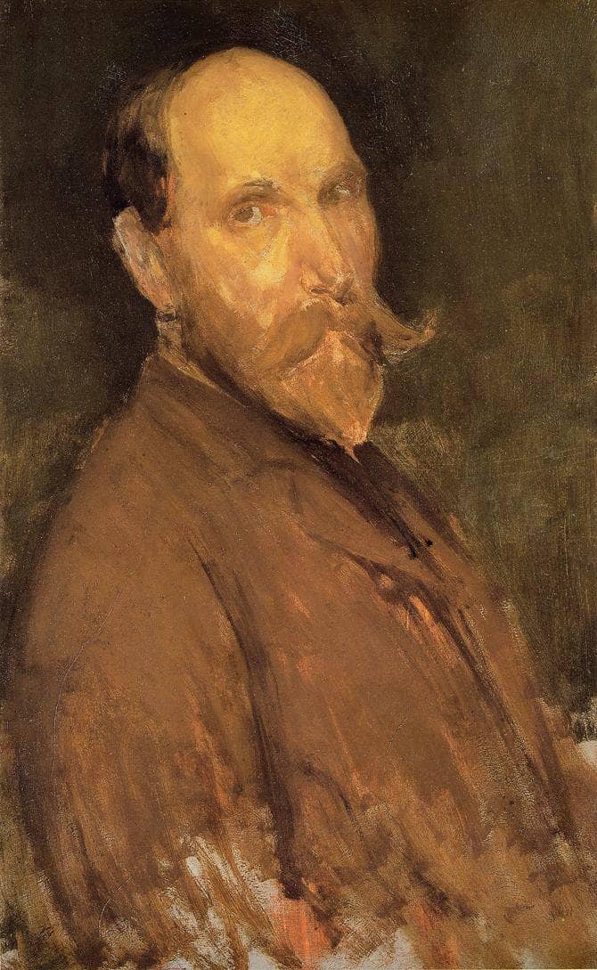 Portrait of Charles L. Freer by James McNeill Whistler — Oil Painting Reproduction