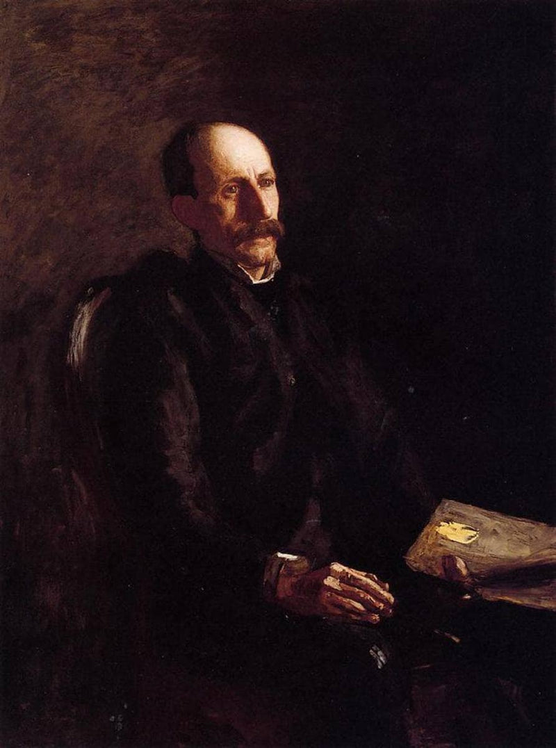 Portrait of Charles Linford, the Artist by Thomas Eakins — Oil Painting Reproduction