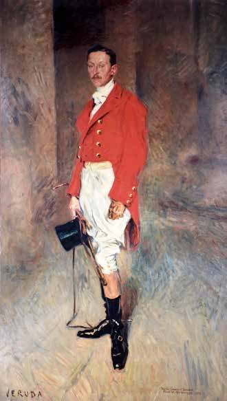 Portrait of Charles Spencer Churchill, 9th Duke of Marlborough by Umberto Veruda — Oil Painting Reproduction