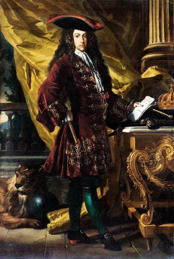 Portrait of Charles VI, Holy Roman Emperor (1685-1740) by Francesco Solimena — Oil Painting Reproduction