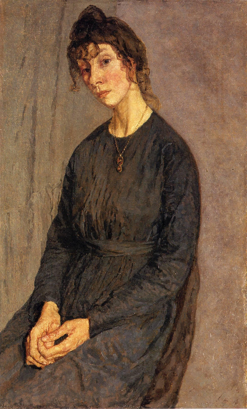 Portrait of Chloe Boughton-Leigh by Gwen John — Oil Painting Reproduction