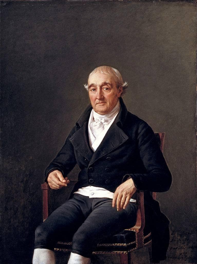 Portrait of Mr. Cooper Penrose by Jacques-Louis David — Oil Painting Reproduction