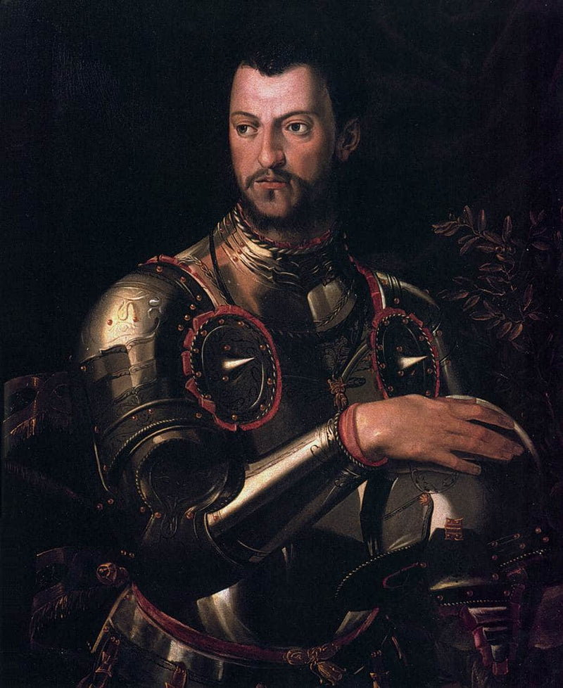 Portrait of Cosimo I de' Medici by Agnolo Bronzino — Oil Painting Reproduction
