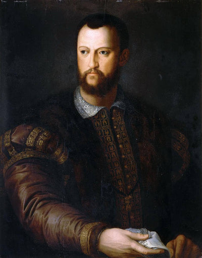 Portrait of Cosimo I De Medici in entryway