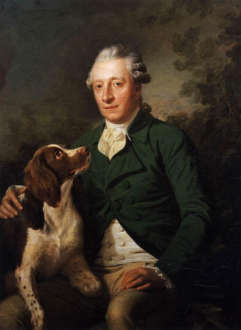 Portrait of Count Anton Lamberg-Sprinzenstein by Martin Ferdinand Quadal — Oil Painting Reproduction