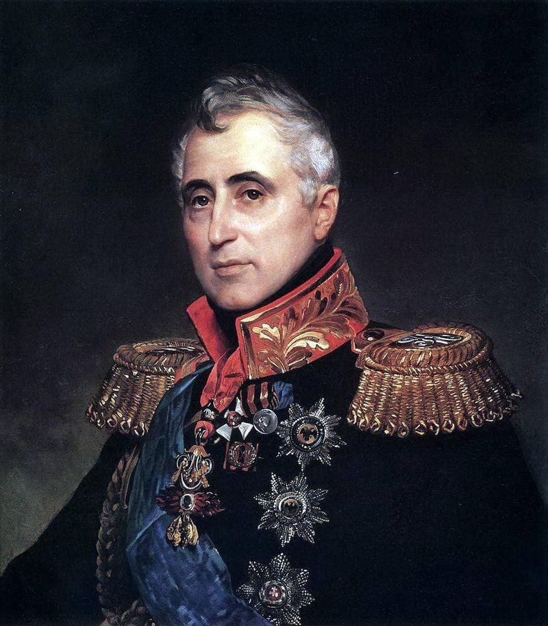 Portrait of Count C. A. Pozzo di Borgo by Karl Bryullov — Oil Painting Reproduction