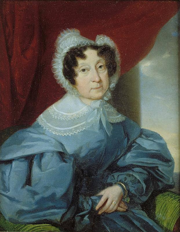 Portrait of Countess Christina Žerotínová by Alexander Clarot — Oil Painting Reproduction