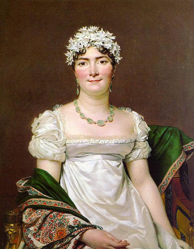 Portrait of Countess Daru by Jacques-Louis David — Oil Painting Reproduction