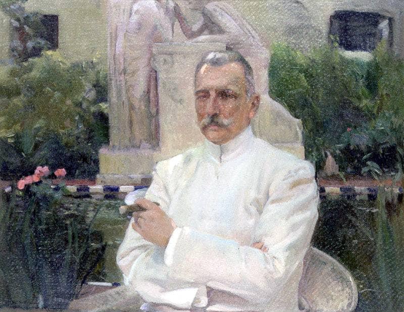 Portrait of D. Amalio Gimeno by Joaquín Sorolla — Oil Painting Reproduction