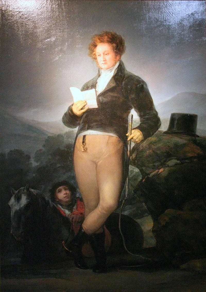 Portrait of Don Francisco de Borja Tellez Giron by Francisco Goya — Oil Painting Reproduction