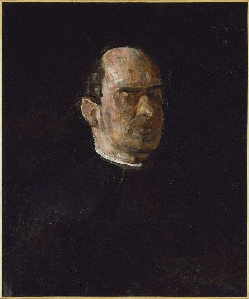 Portrait of Dr. Edward Anthony Spitzka by Thomas Eakins — Oil Painting Reproduction