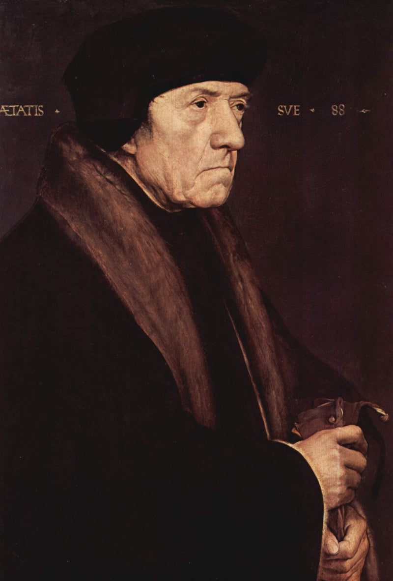 Portrait of Dr. John Chambers by Hans Holbein the Younger — Oil Painting Reproduction
