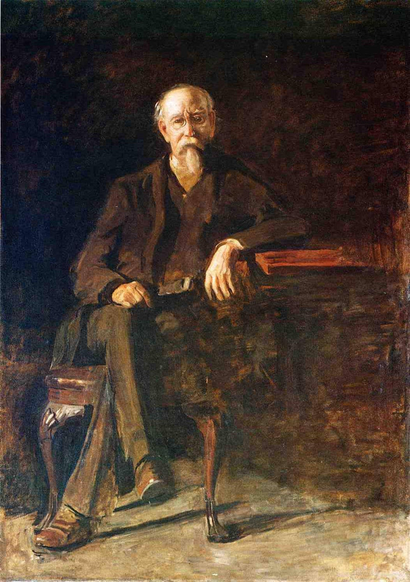 Portrait of Dr. William Thompson by Thomas Eakins — Oil Painting Reproduction