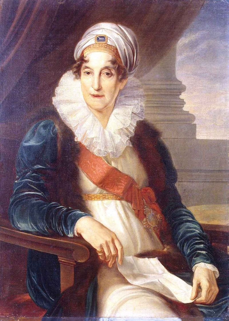 Portrait of Ekaterina Petrovna Shuvalova by Vincenzo Camuccini — Oil Painting Reproduction