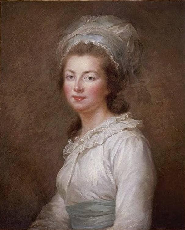 Portrait of Élisabeth of France by Louise Elisabeth Vigee Le Brun — Oil Painting Reproduction