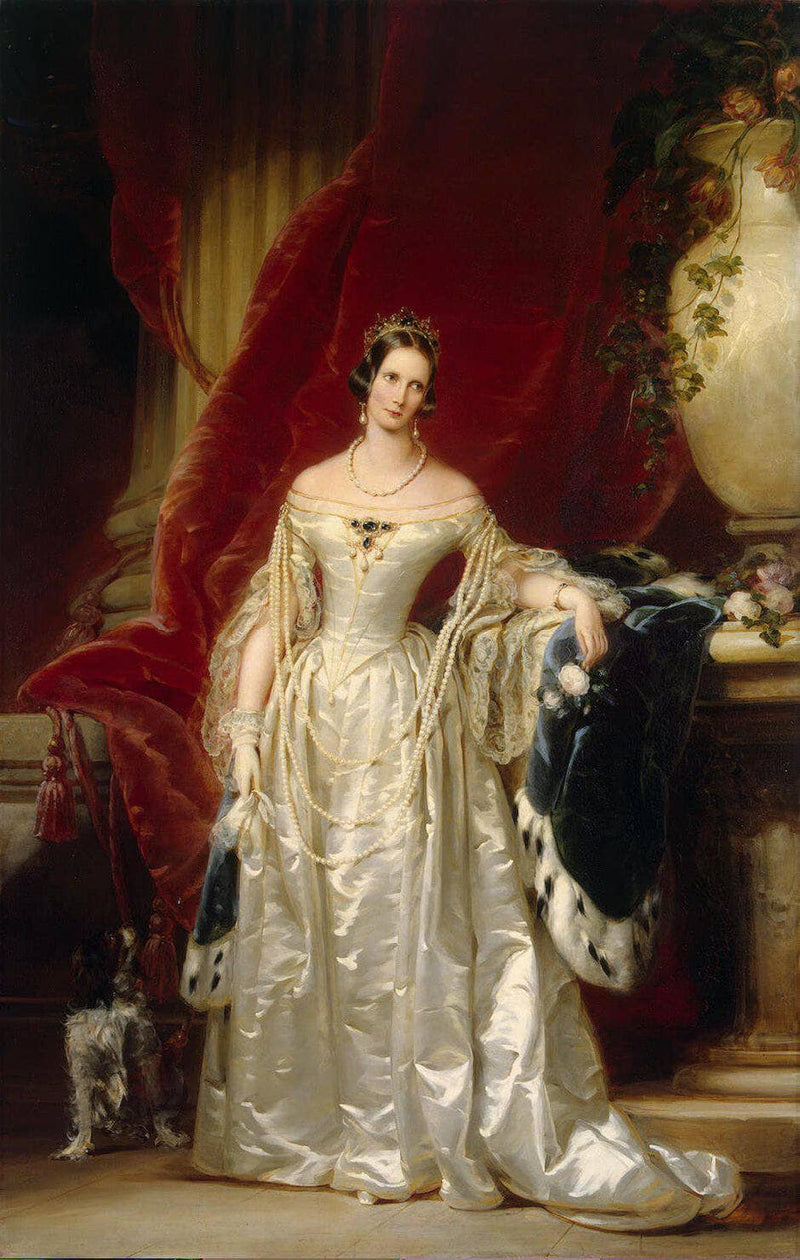Portrait of Empress Alexandra Fedorovna by Christina Robertson — Oil Painting Reproduction