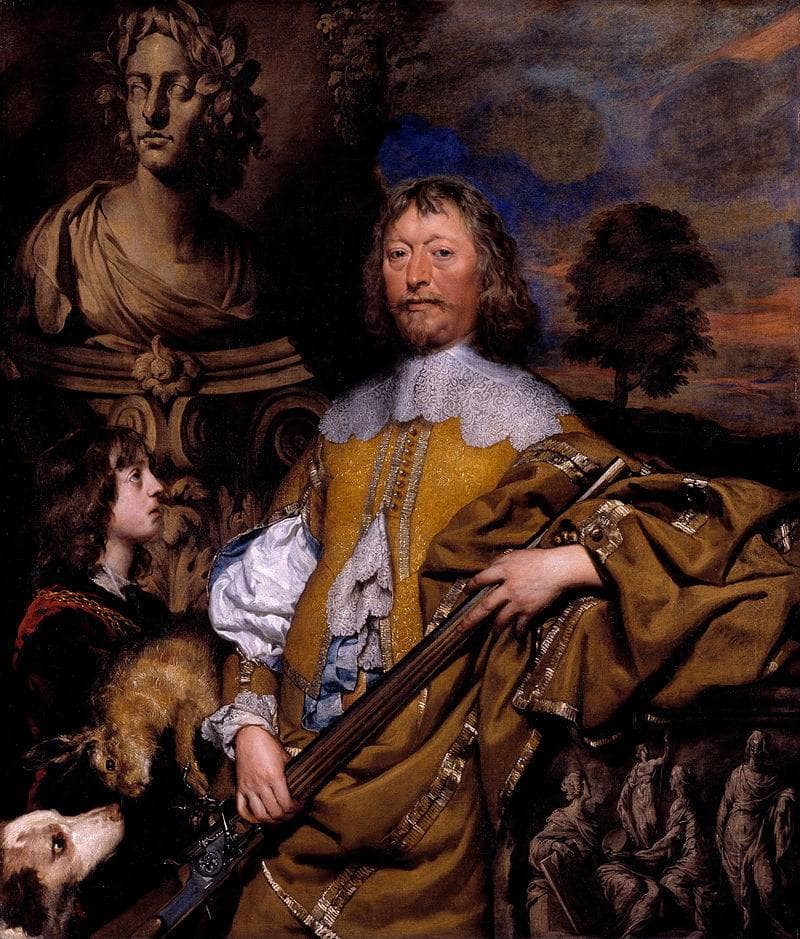 Portrait of Endymion Porter by William Dobson — Oil Painting Reproduction