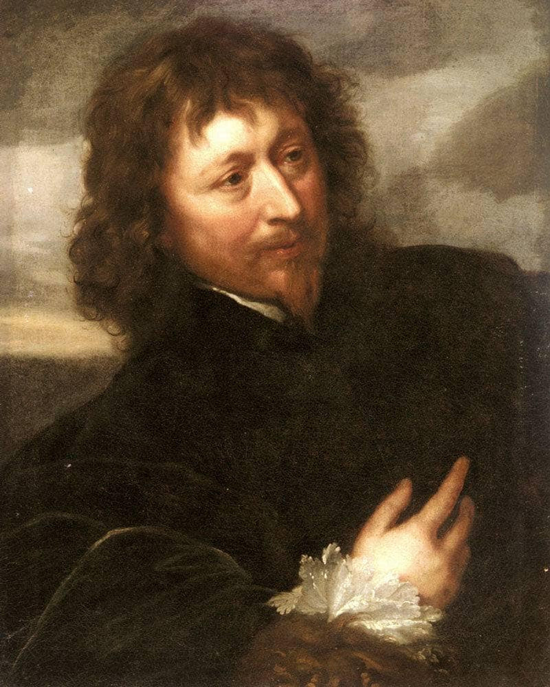 Portrait of Endymion Porter by Anthony van Dyck — Oil Painting Reproduction