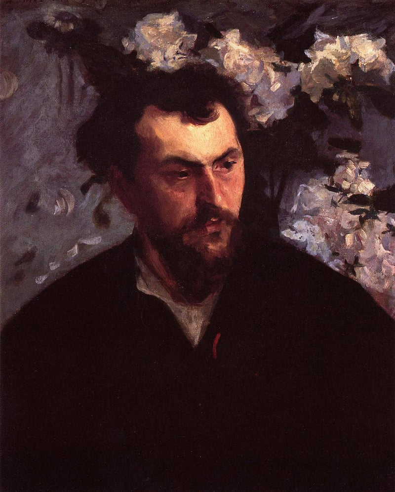 Portrait of Ernse Ange Duez by John Singer Sargent — Oil Painting Reproduction