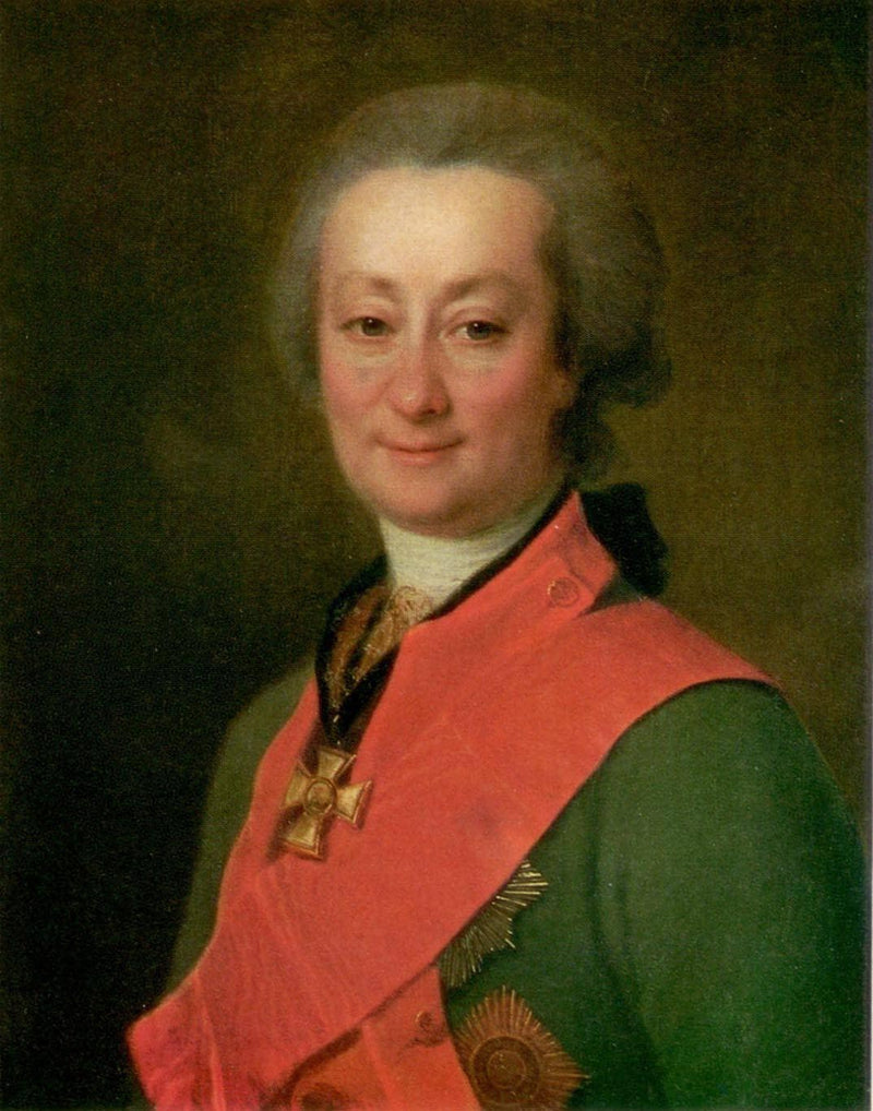 Portrait of Fedor Orlov by Dmitry Levitzky — Oil Painting Reproduction