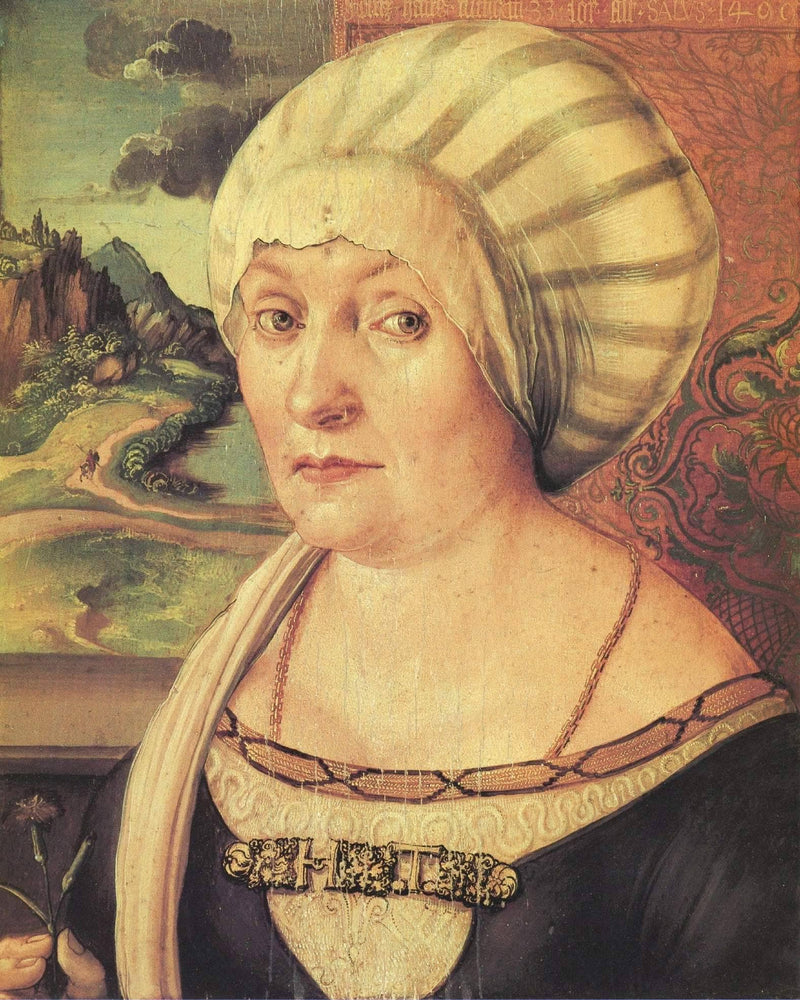 Portrait of Felicitas Tucher by Albrecht Durer — Oil Painting Reproduction