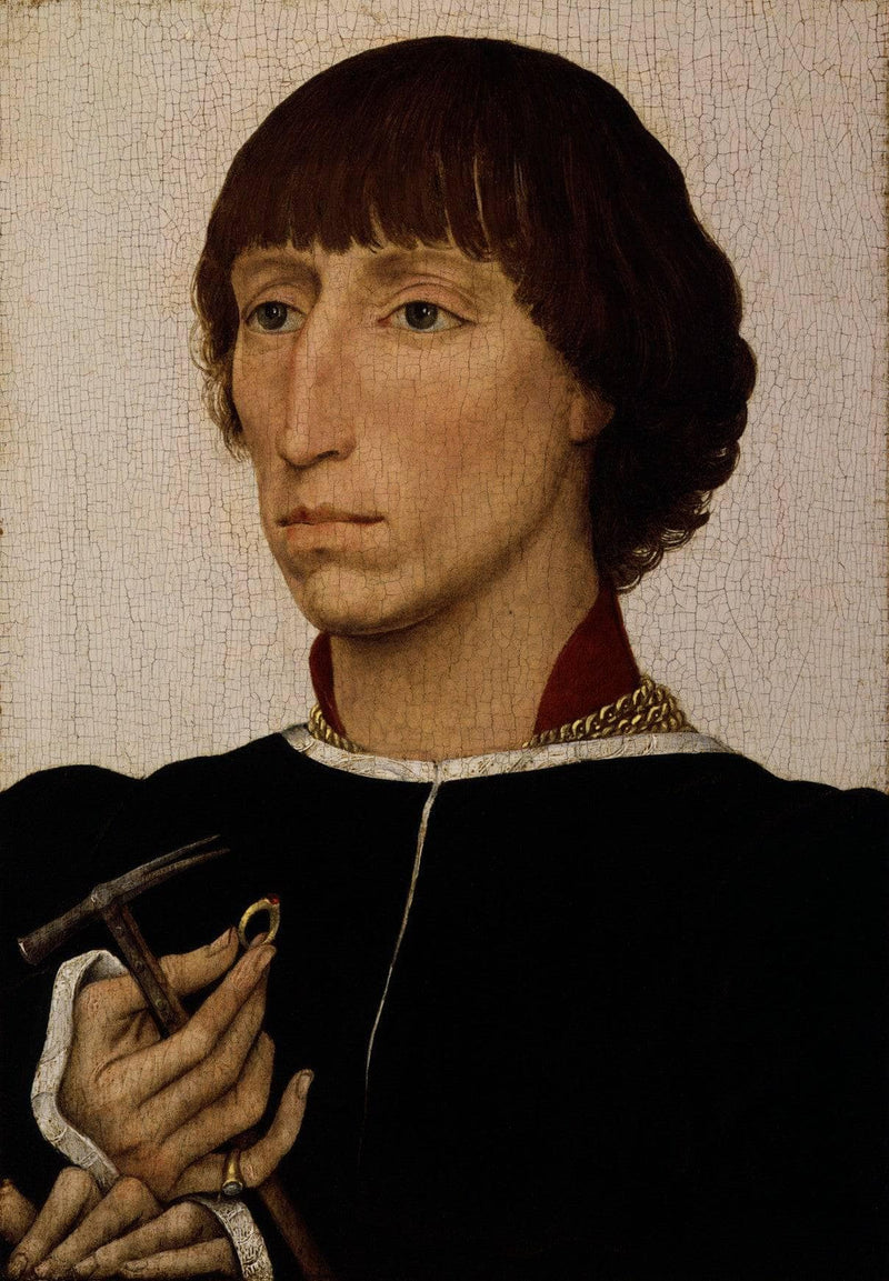 Portrait of Francesco d'Este by Rogier van der Weyden — Oil Painting Reproduction