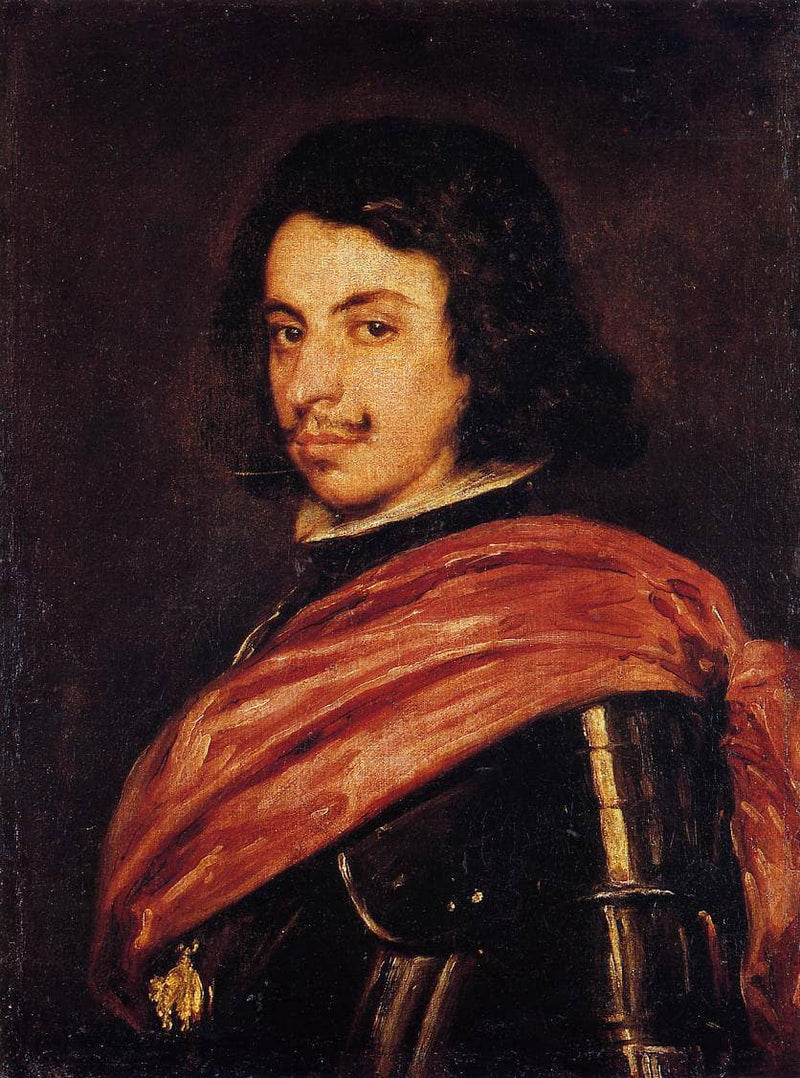 Portrait of Francesco I d'Este by Diego Velazquez — Oil Painting Reproduction