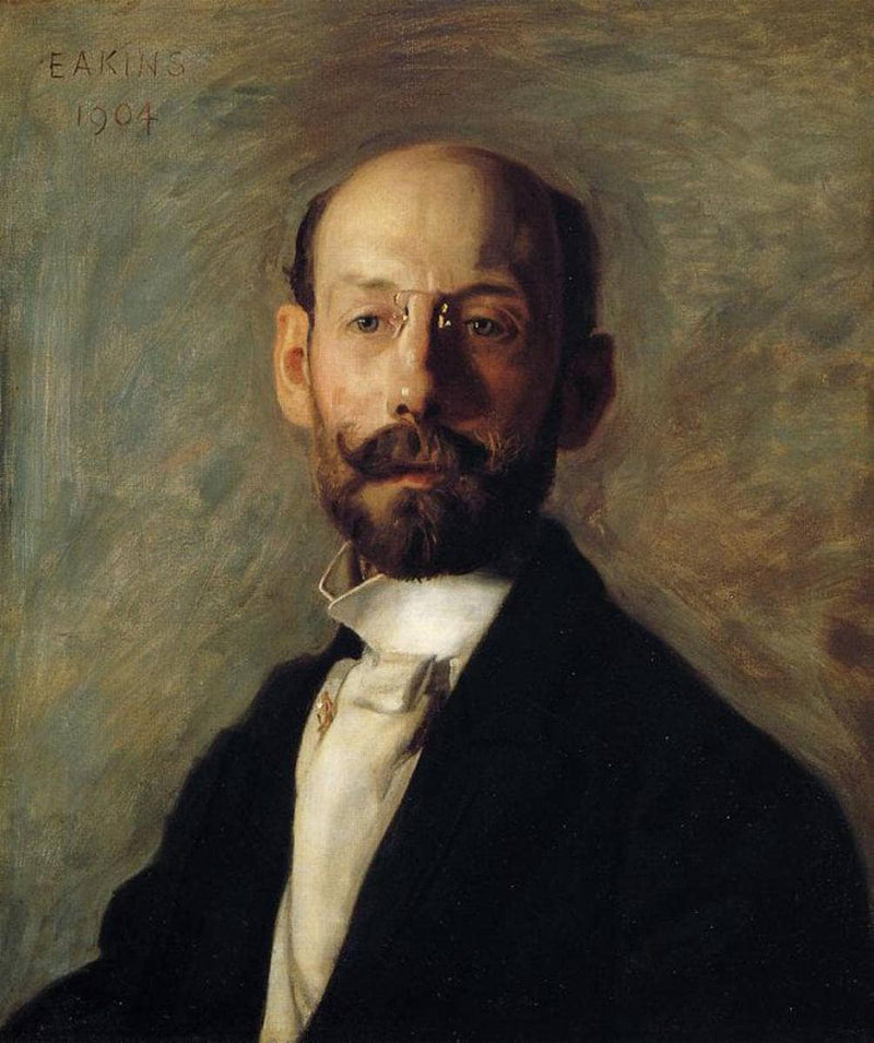 Portrait of Frank B. A. Linton by Thomas Eakins — Oil Painting Reproduction