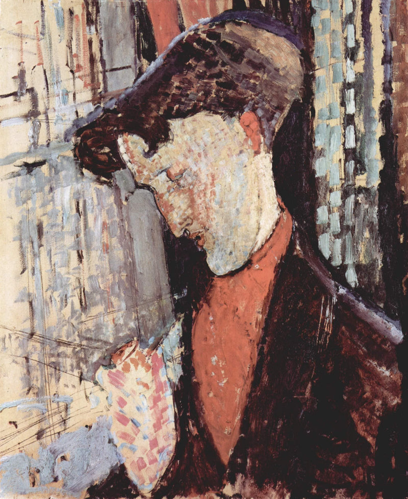 Portrait of Frank Burty Haviland by Amedeo Modigliani — Oil Painting Reproduction