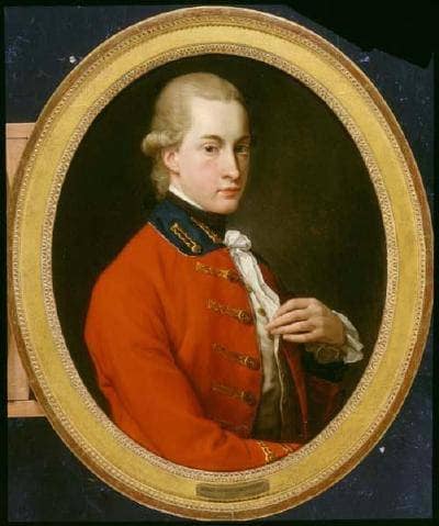 Portrait of George Herbert, 11th Earl of Pembroke in study