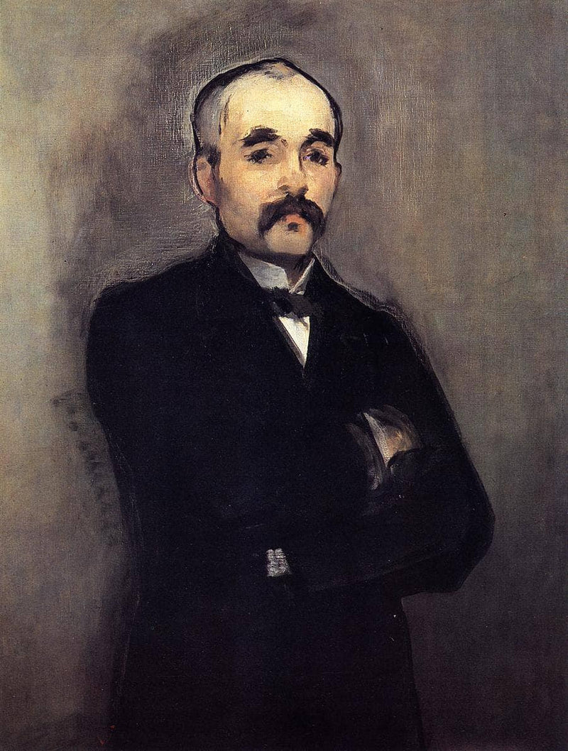 Portrait of Georges Clemenceau by Edouard Manet — Oil Painting Reproduction