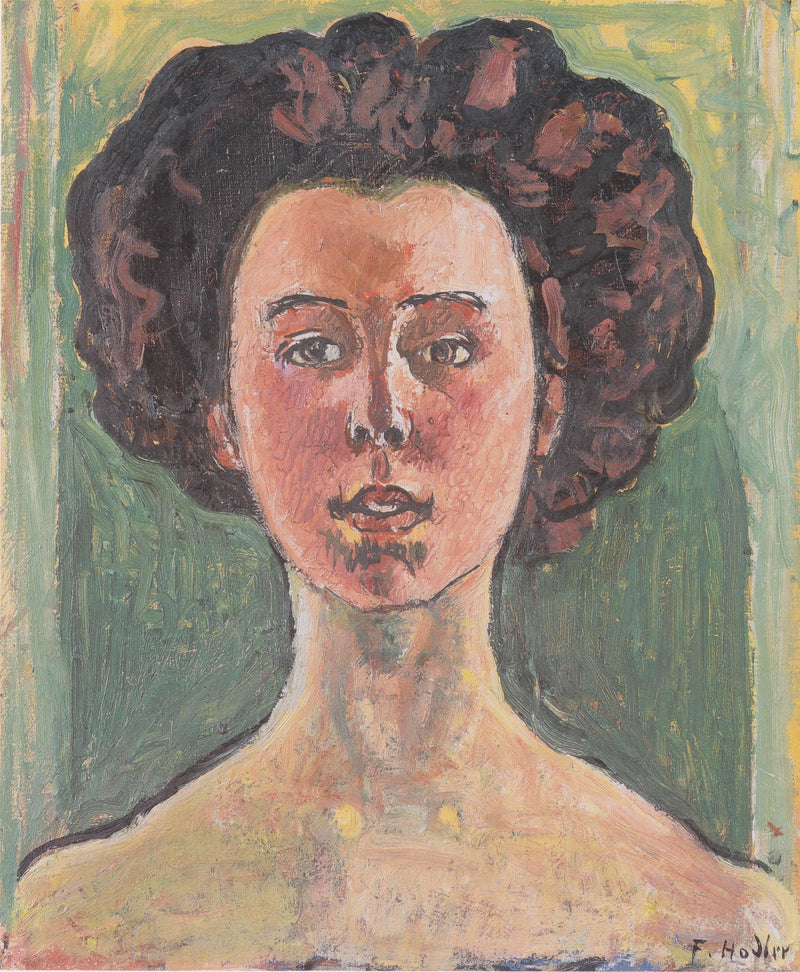 Portrait of Gertrud Mueller by Ferdinand Hodler — Oil Painting Reproduction