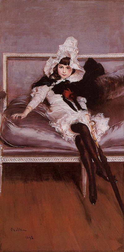Portrait of Giovinetta Errazuriz in home office