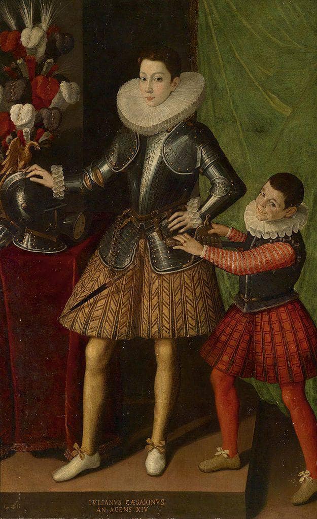 Portrait of Giuliano II Cesarini aged 14 by Sofonisba Anguissola — Oil Painting Reproduction