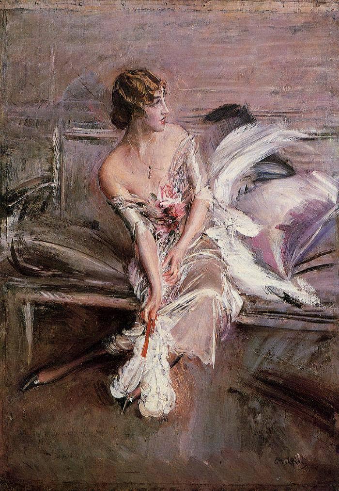 Portrait of Gladys Deacon by Giovanni Boldini, Oil Painting Reproduction