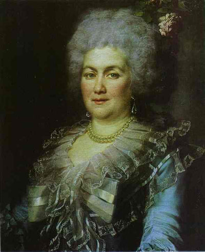 Portrait of Gubareva in study